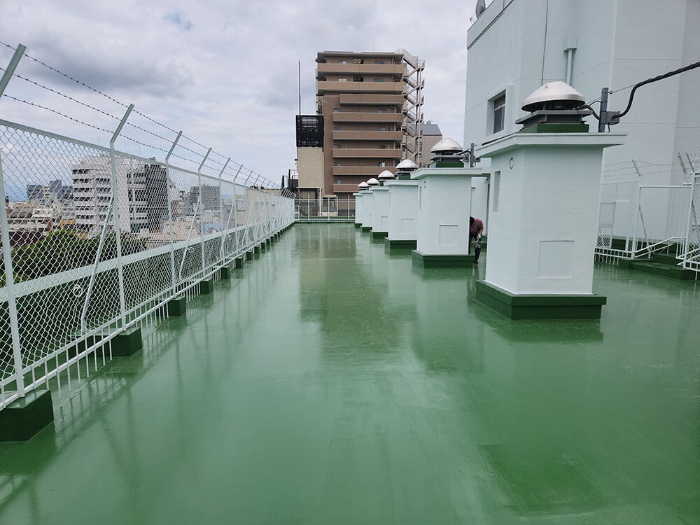 共同住宅屋上防水工事