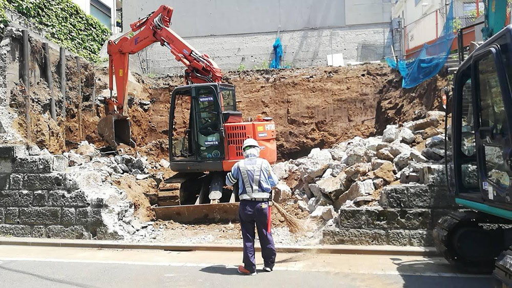 宅地造成工事