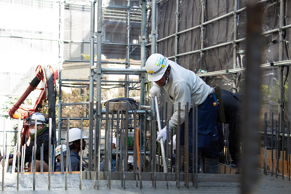 ＲＣ造戸建て新築工事