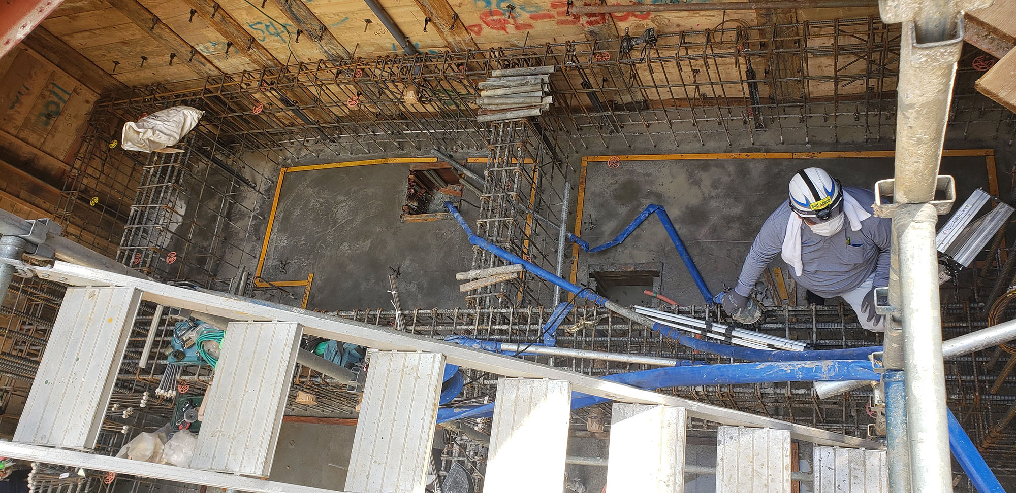 Ｓ造テナントビル基礎工事